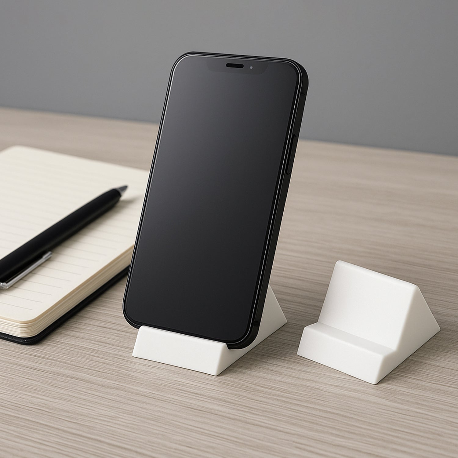 Compact Plastic Mobile Phone Holder Stand (2 Pc & Mix Color) Compact Plastic Mobile Phone Holder Stand (2 Pc & Mix Color)